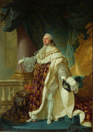 unknow artist Konig Ludwig XVI. (1754-1793) von Frankreich im Kronungsornat oil painting picture